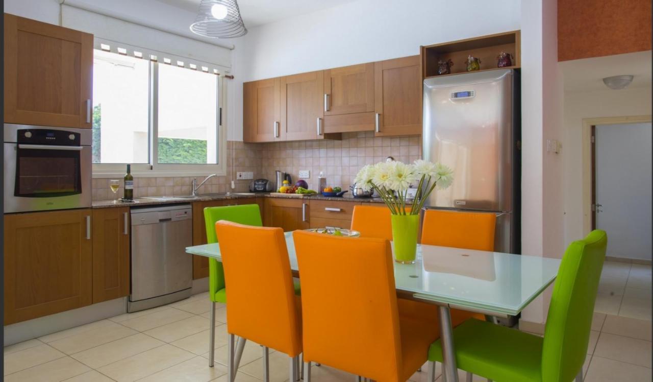 Soothing Sunset Villa With Private Pool, 200M From The Beach Perivólia Esterno foto