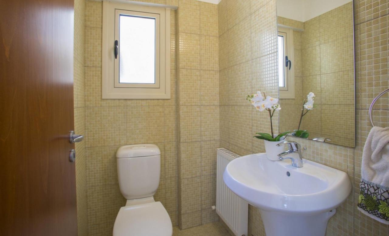 Soothing Sunset Villa With Private Pool, 200M From The Beach Perivólia Esterno foto