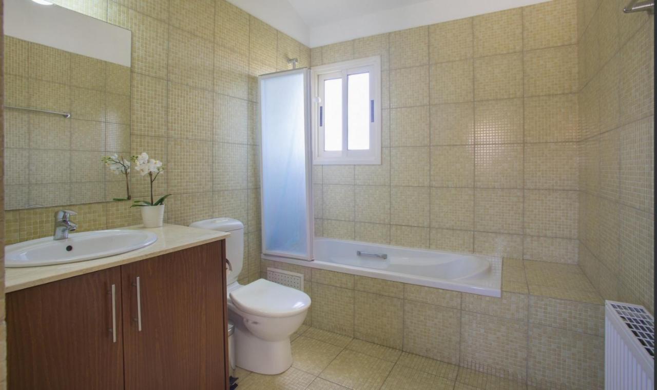 Soothing Sunset Villa With Private Pool, 200M From The Beach Perivólia Esterno foto